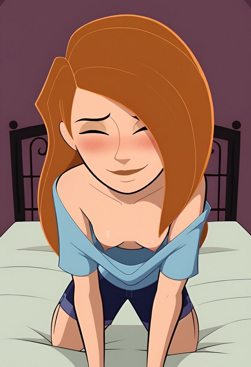 Kim,  New mission outfit,  loose shirt on Tensor.Art