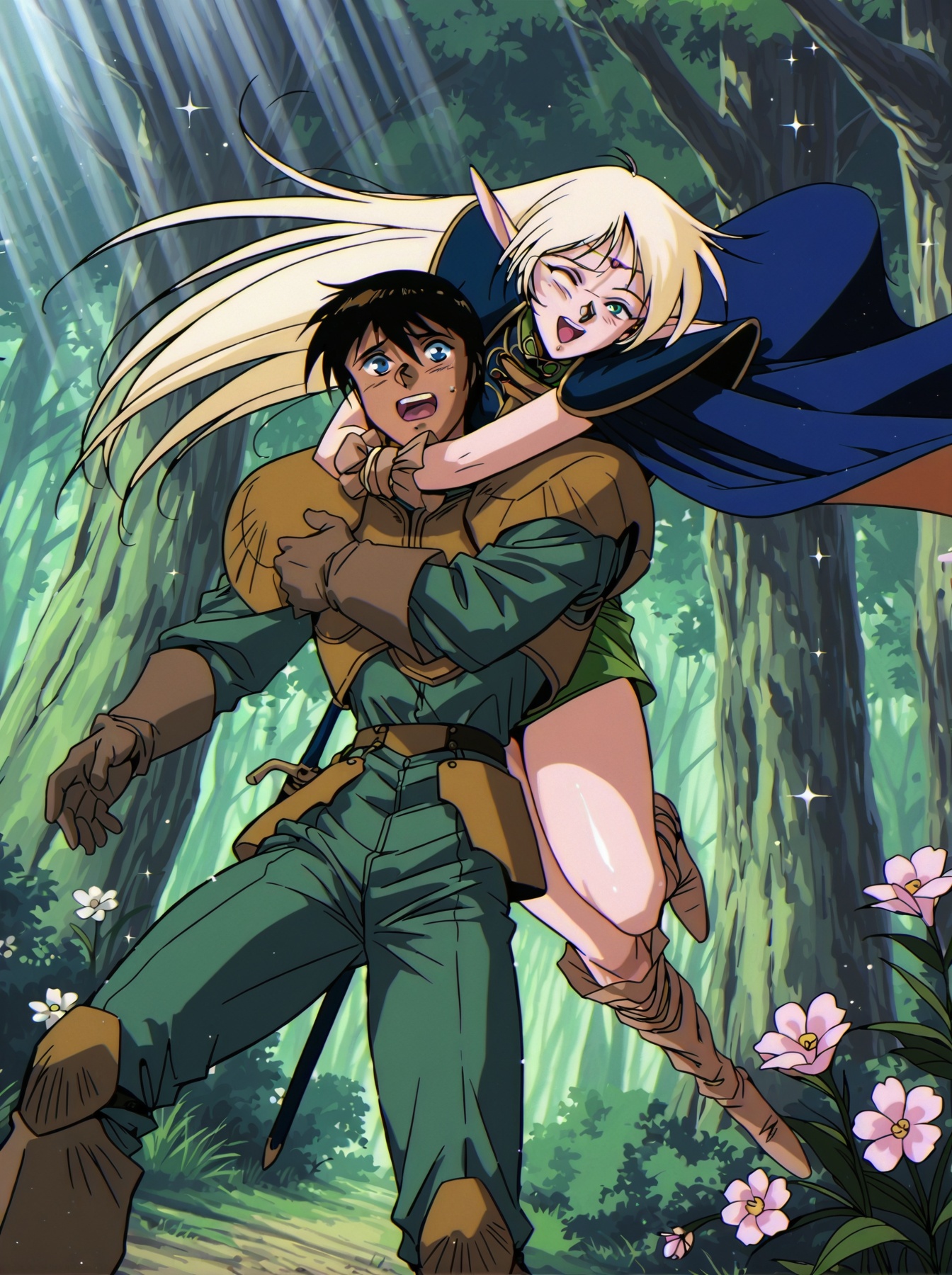 lodoss,  1girl,  1boy on Tensor.Art