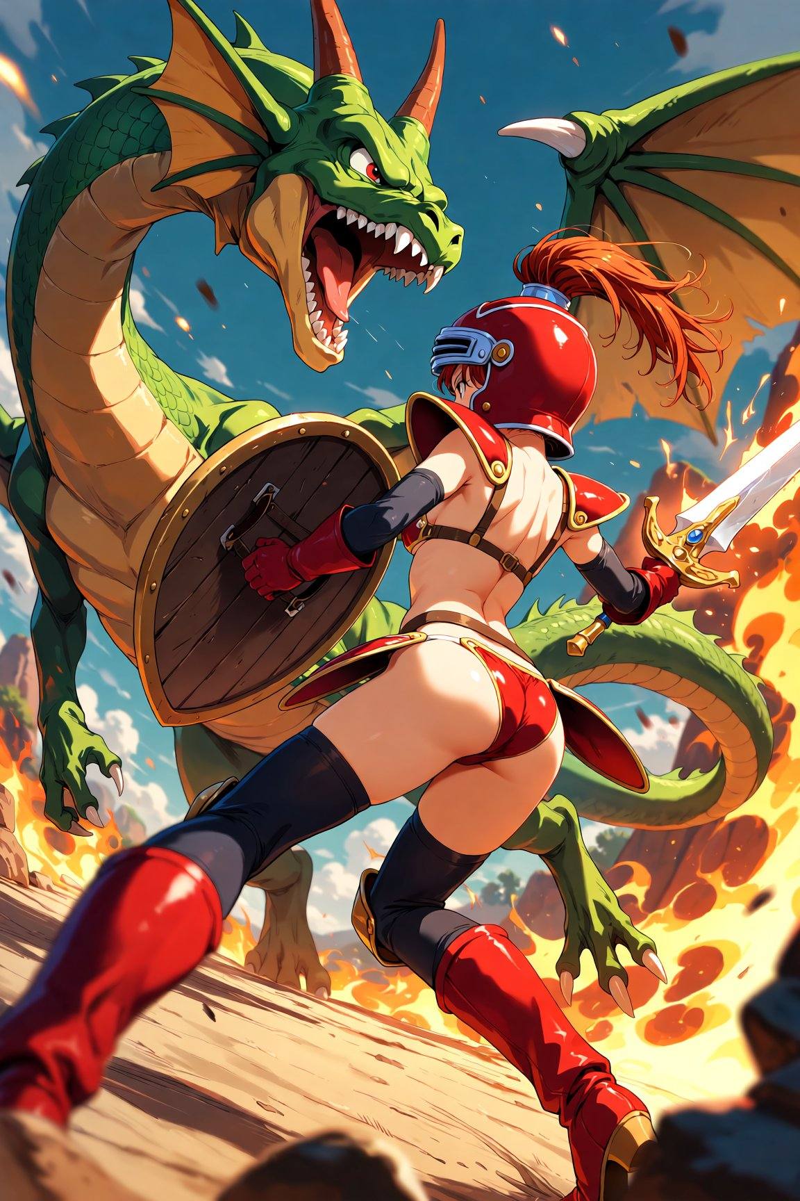1girl,  dragon quest iii,  best quality on Tensor.Art