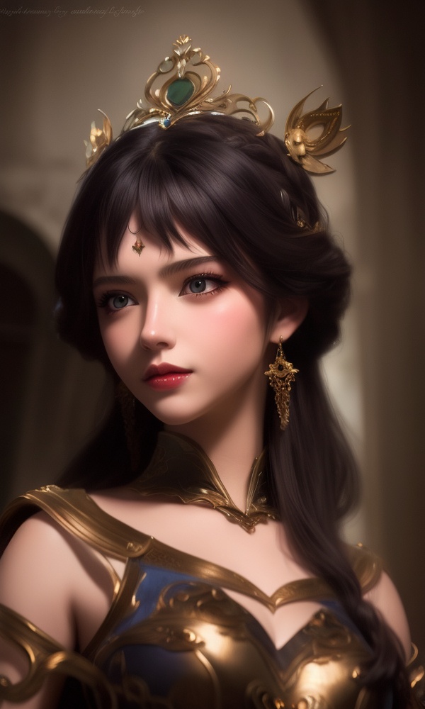(,1girl, ,best quality, ),looking at viewer, <lora:370-DA-百炼成神-云洛-黑化:0.7>,, ,masterpiece,, 1 girl, ,colorized, by Antonio J. Manzanedo , (()), (),