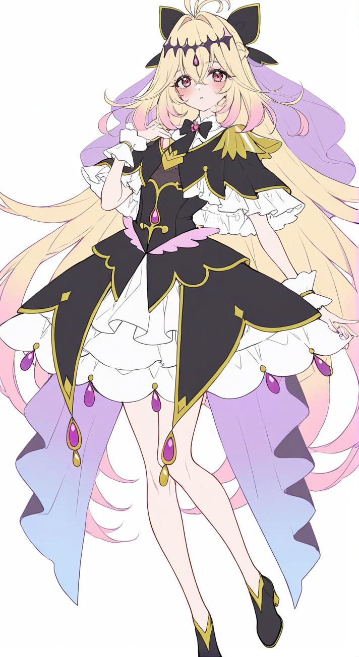 morialuluka,  1girl,  blonde hair on Tensor.Art