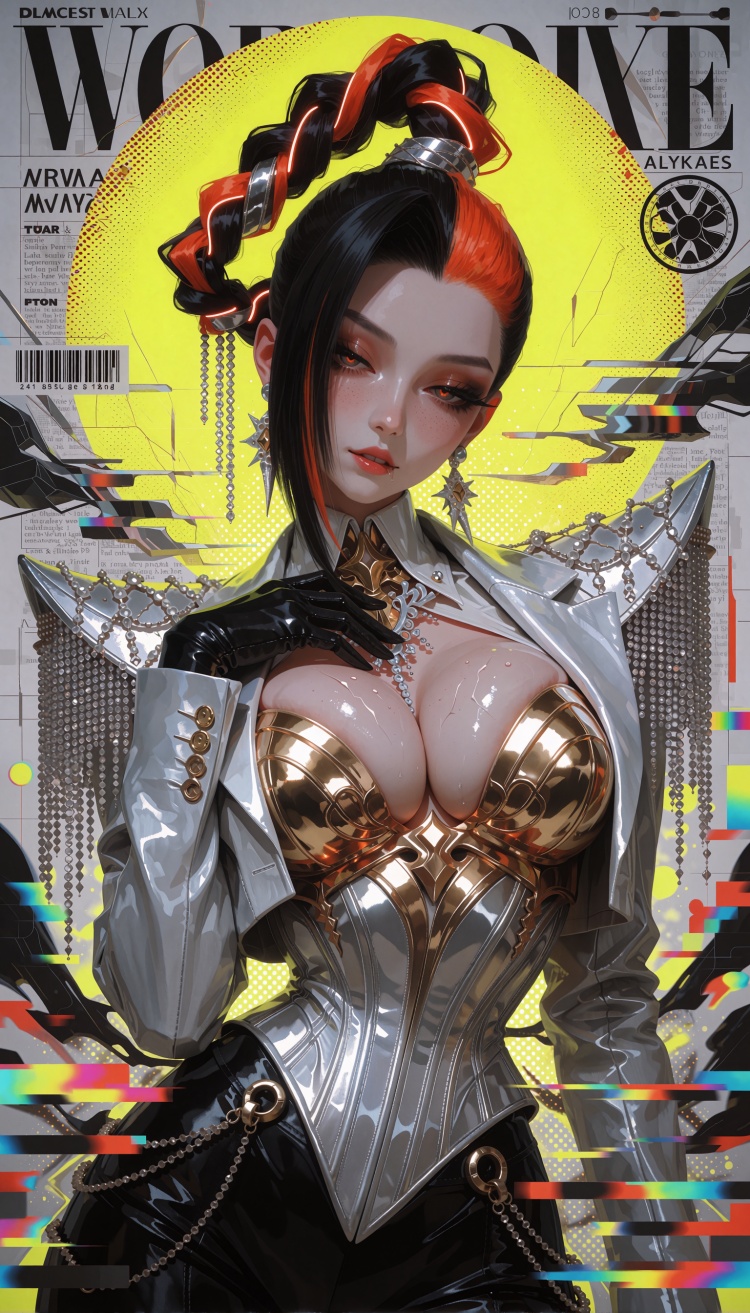 Krea2风格系列-暗黑2.5D动漫风格CelDepth by getphat on Tensor.Art