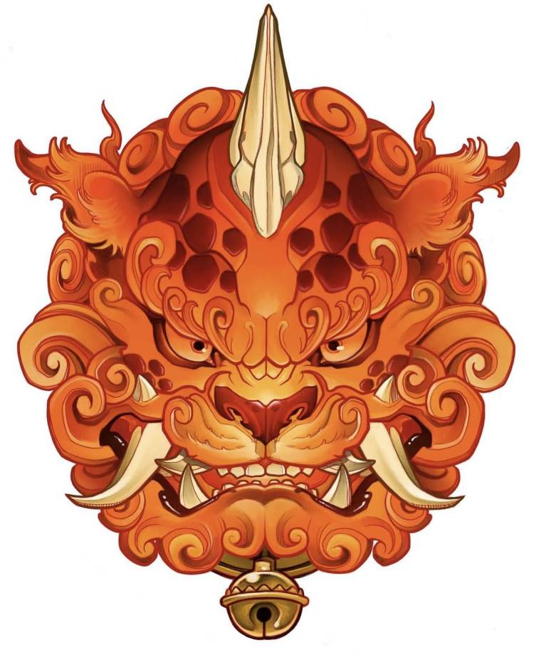 Chinese Guardian Lion/Fu'Dog by Mr.Guy :) on Tensor.Art