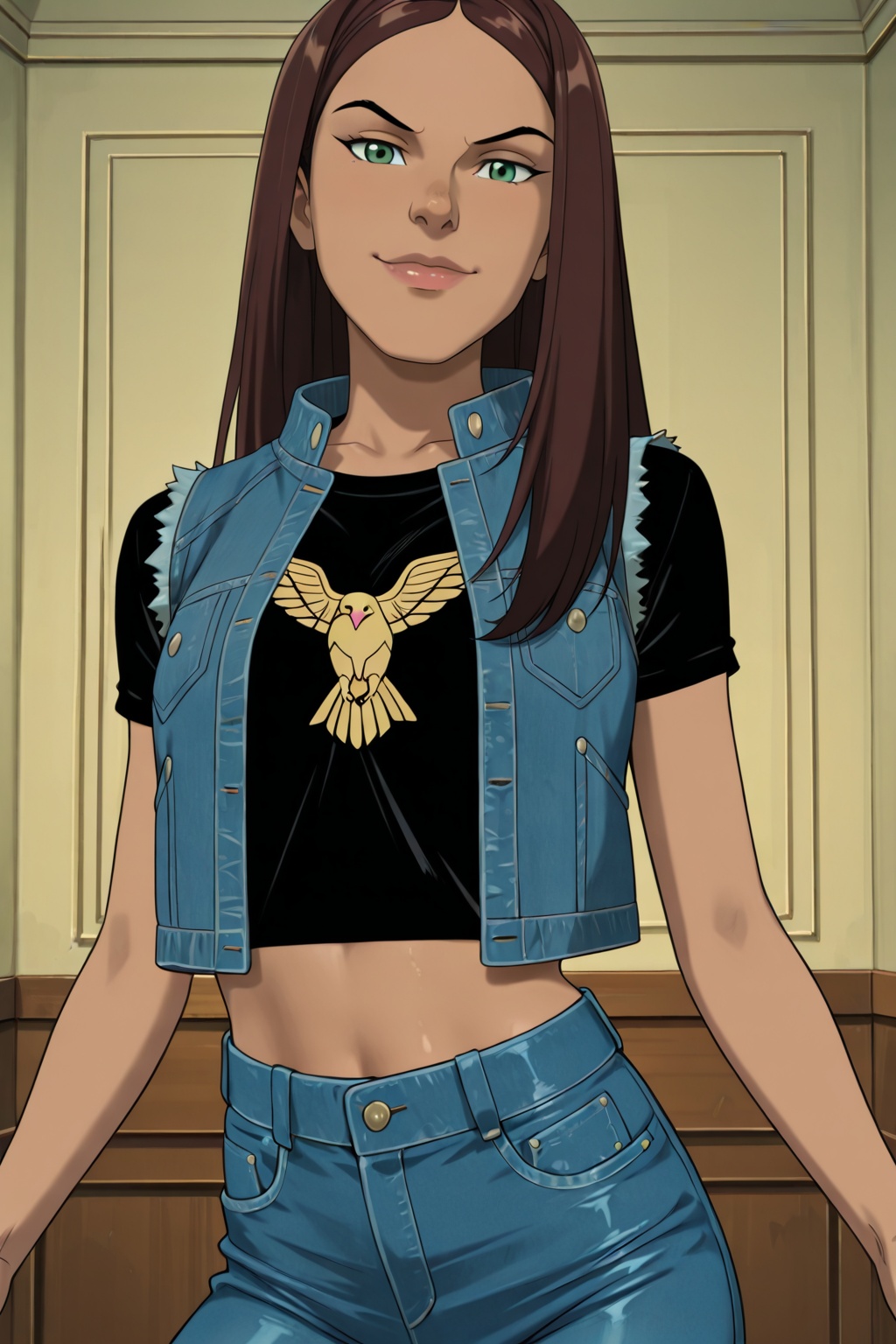 ((parody,  anime coloring),  intricate details on Tensor.Art