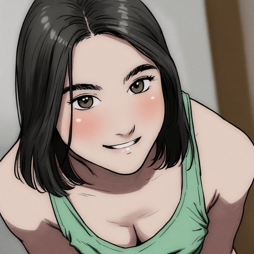 blush,  1girl,  solo on Tensor.Art