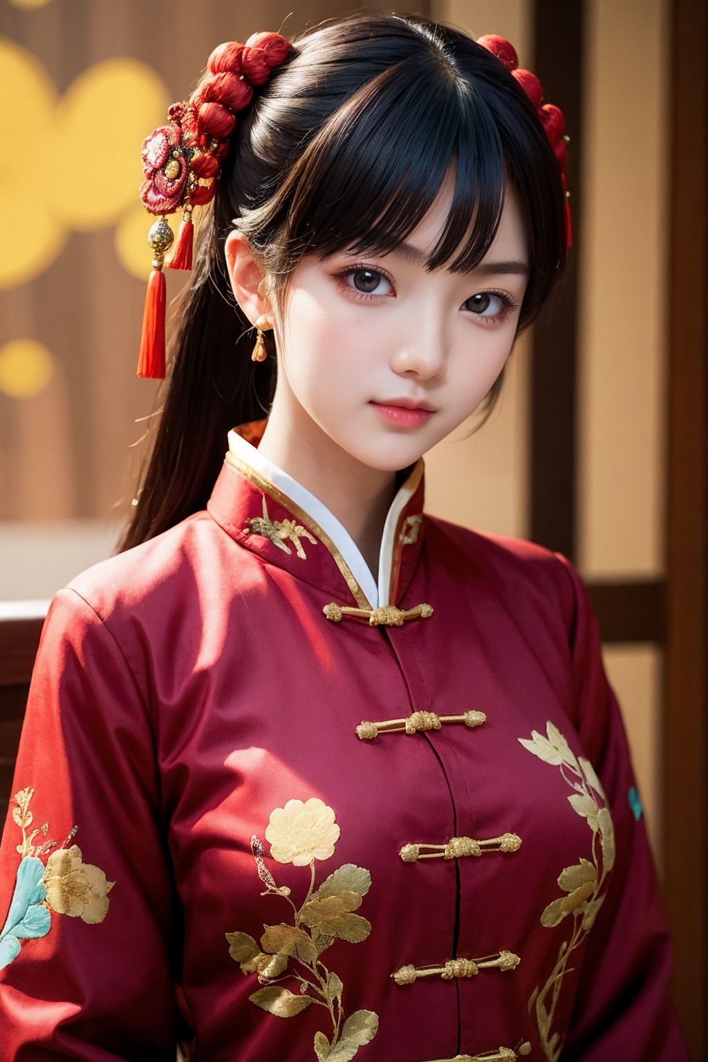 1girl,portrait,chinese clothes