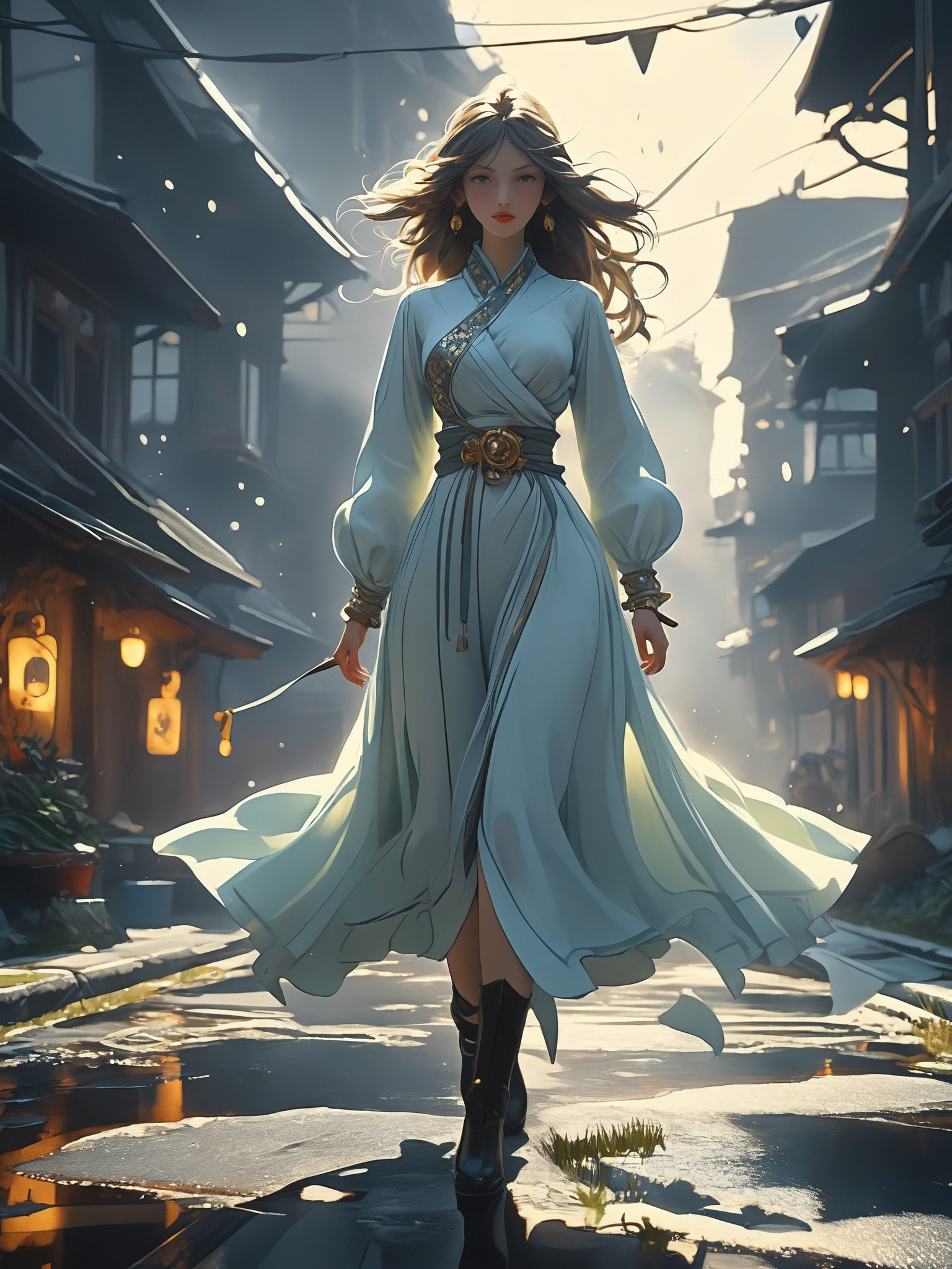 highly detailed and hyper realistic photo,  by Bunny Yeager ,  by Ivan Bilibin on Tensor.Art