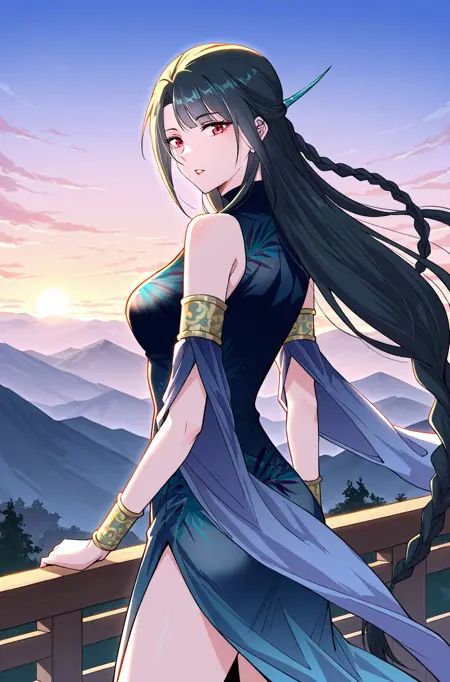 Ruyu,  1girl,  solo on Tensor.Art