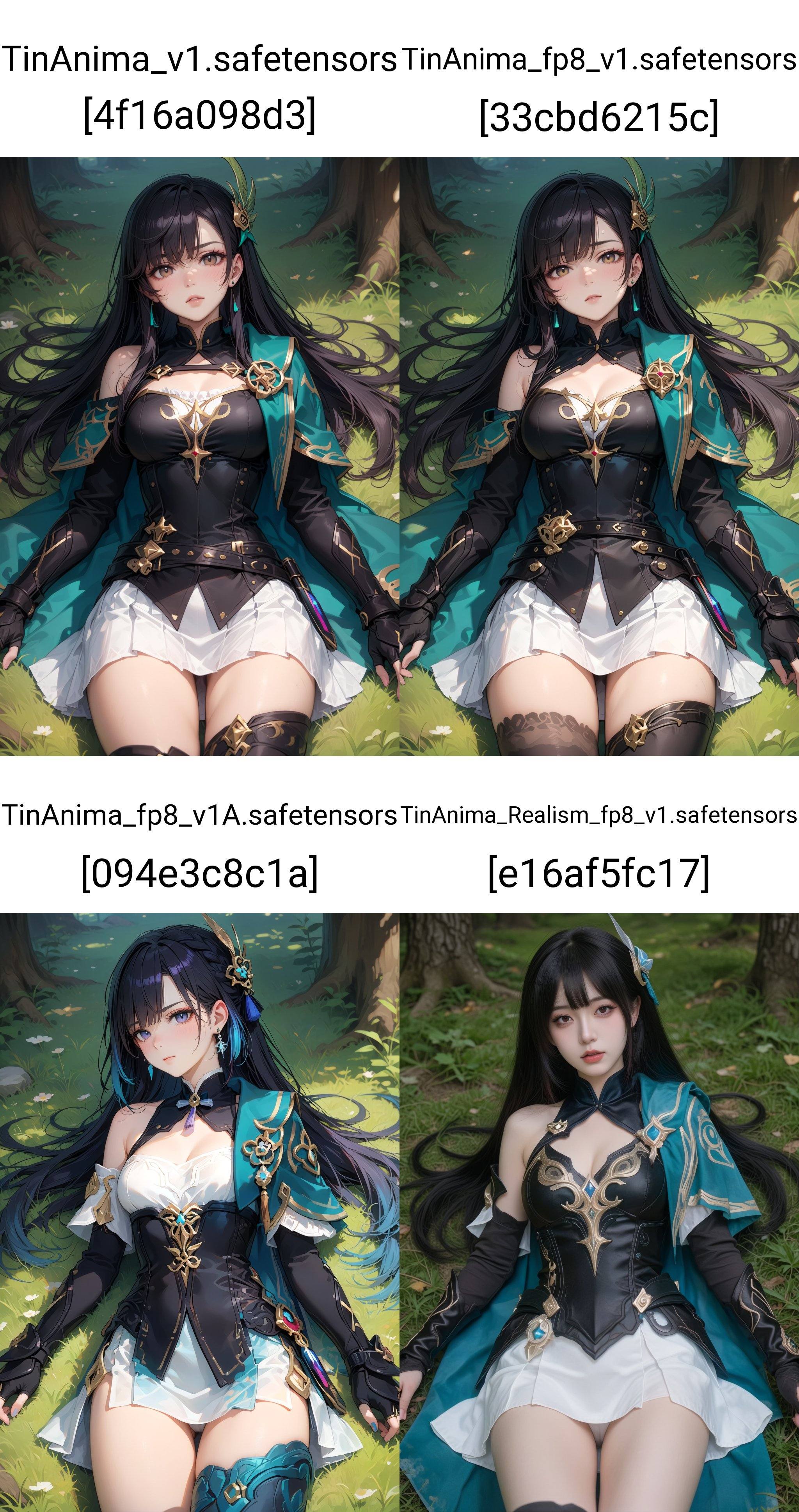 Digital anime-style drawing of a woman with long black hair,  wearing ornate black and gold armor and a teal cape and whit...