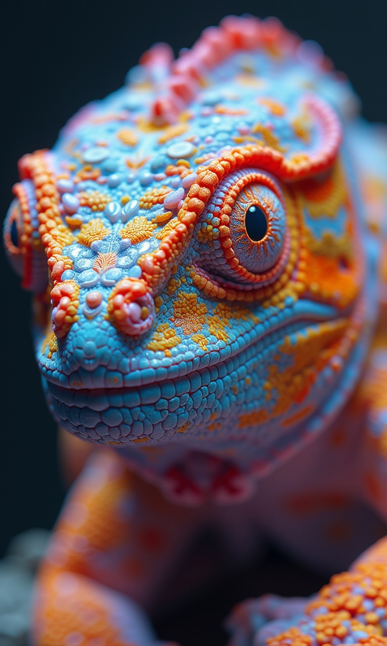 Chameleon's eyes on Tensor.Art