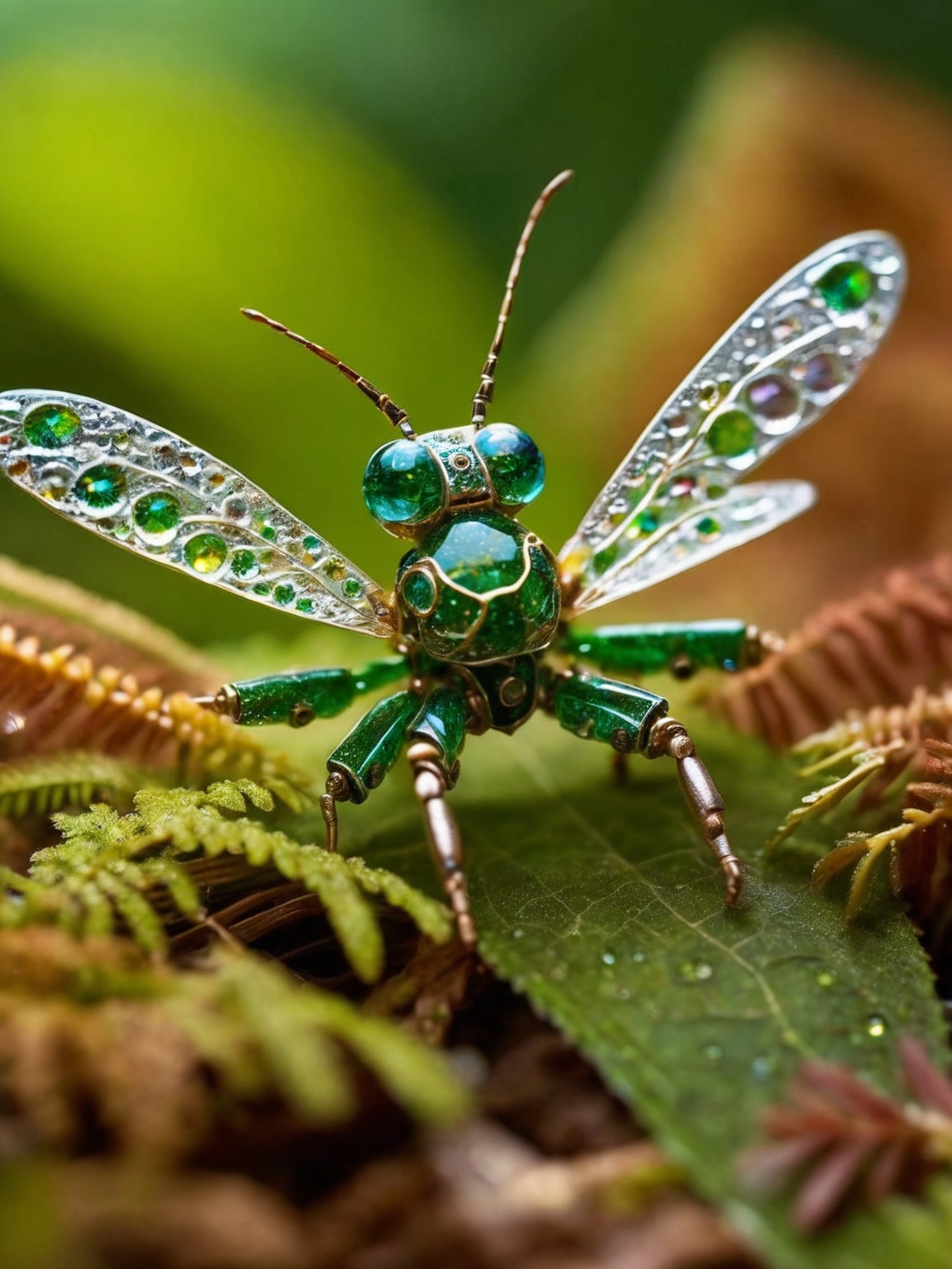 In a tilt-shift,  macro-photographed scene with a shallow depth of field,  a tiny by Shopon_skp on Tensor.Art