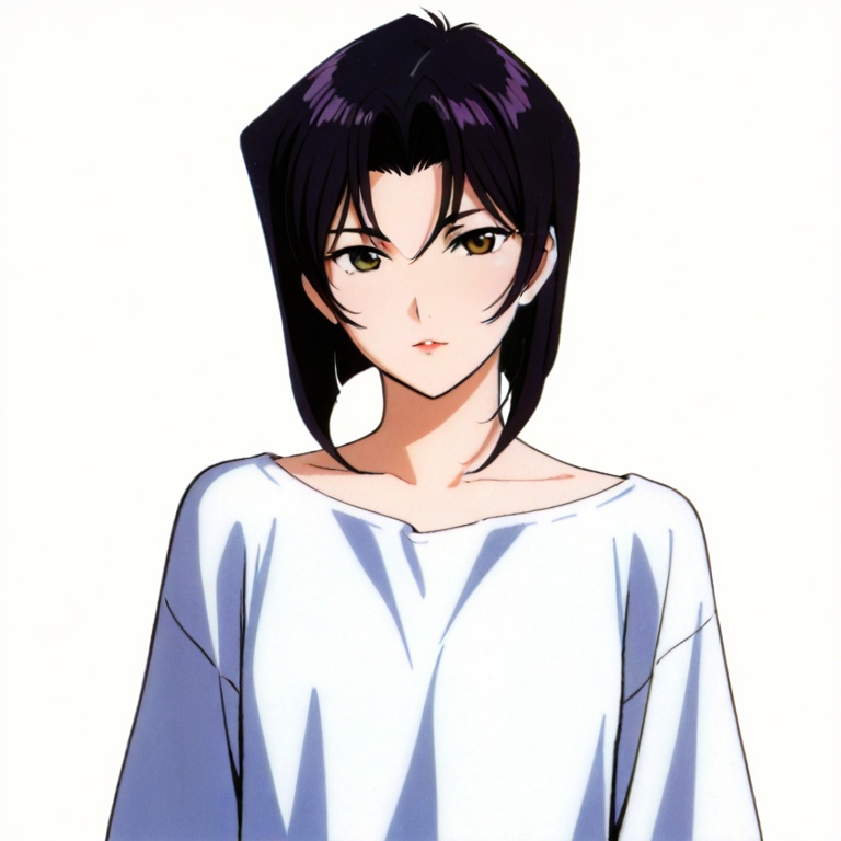 masterpiece, best quality,solo,(white background:1.2),simple background,looking at viewer,    cowboy_bebop_style, artist:cowboy_bebop<lora:xjnz-ill:0.8>