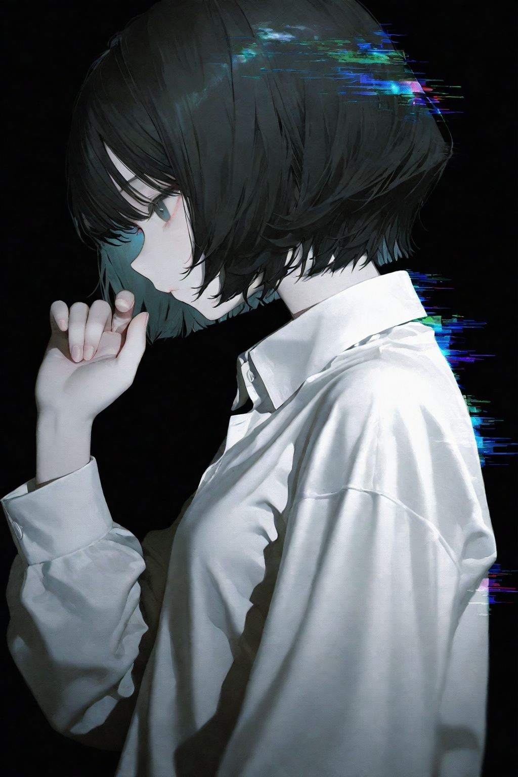 solo,  shirt,  long sleeves on Tensor.Art