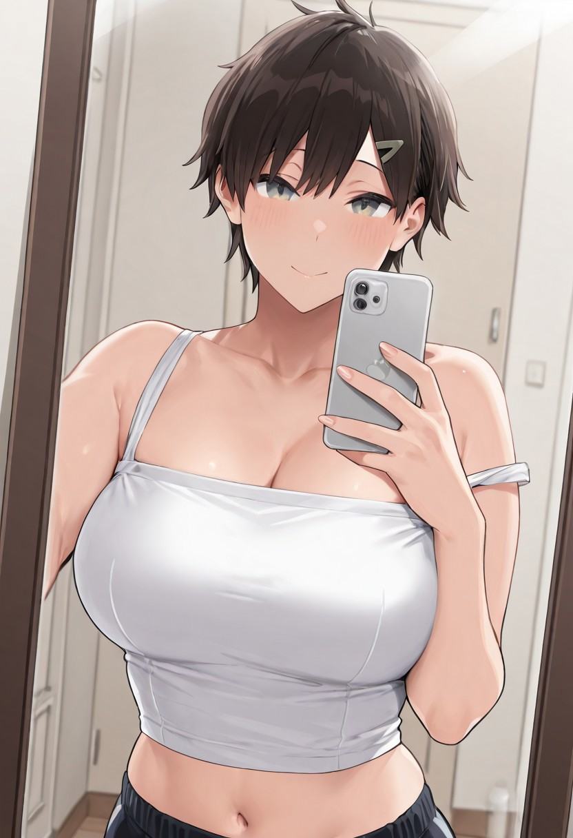 Natsumi,  tomboy,  short hair on Tensor.Art