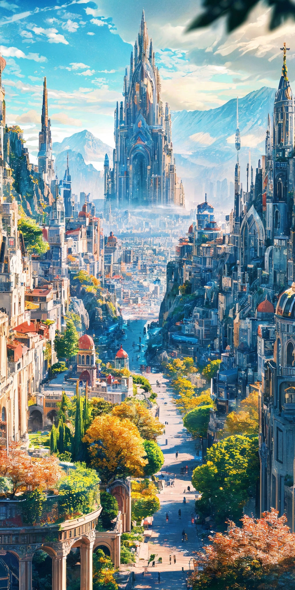 Role-playing game (RPG) style fantasy ,  Beautiful outdoor,  outdoors on Tensor.Art