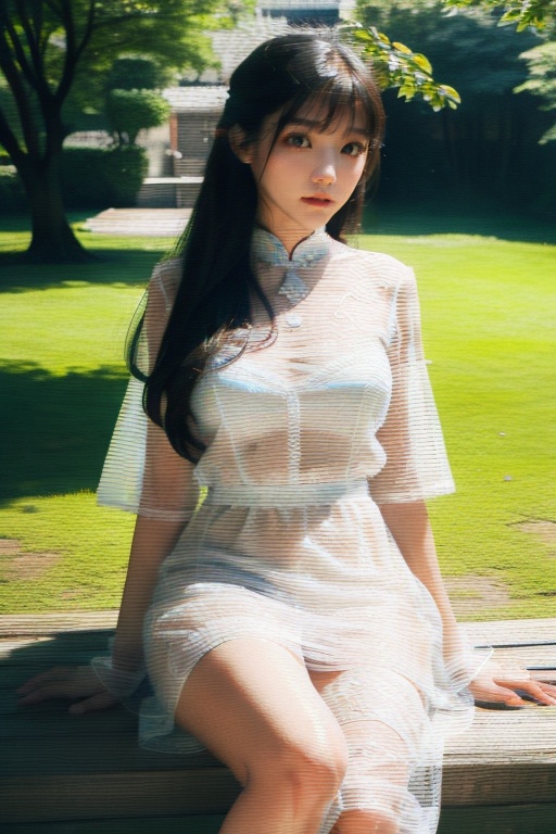 one girl,long hair,white clothing,solo,yuzusoft,blunt bangs,blue eyes,half open mouth,bashful face,embarrassed face,full face blush,best quality,unity 8k wallpaper,eyelashes,perfect hands,five fingers on one hand,((beauty see through *****)),((high resolution see through *****)),((beauty thigh)),((high resolution thigh)),beauty lips,high resolution lips,(beautiful detailed lips),(beauty eyes),(high resolution eyes),((clear eyes)),(bright lighting),shirtlift,girl,Chinoiserie clothing,skin white and smooth,shidudou,scenery,MountainBuilding,tree,outdoors,sitting,<lora:Color CRT TV:1.05>,