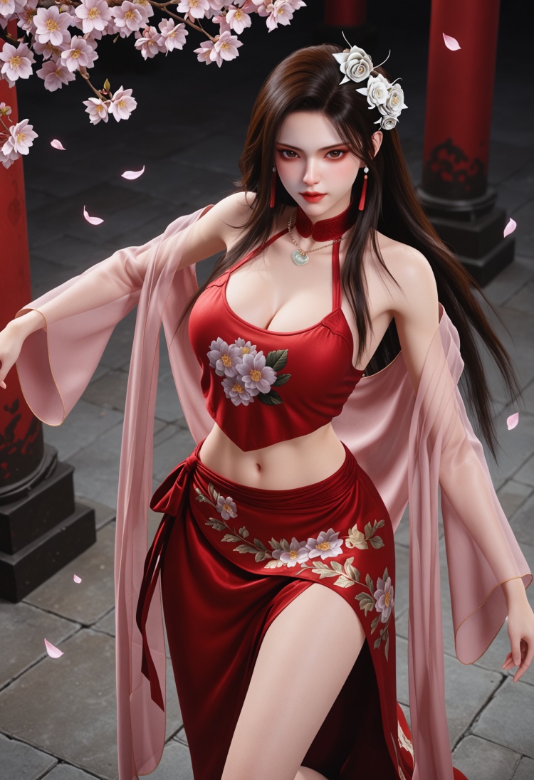冥铺老板娘_财神窦占龙-国漫-Illustrious光辉 by 云落 on Tensor.Art
