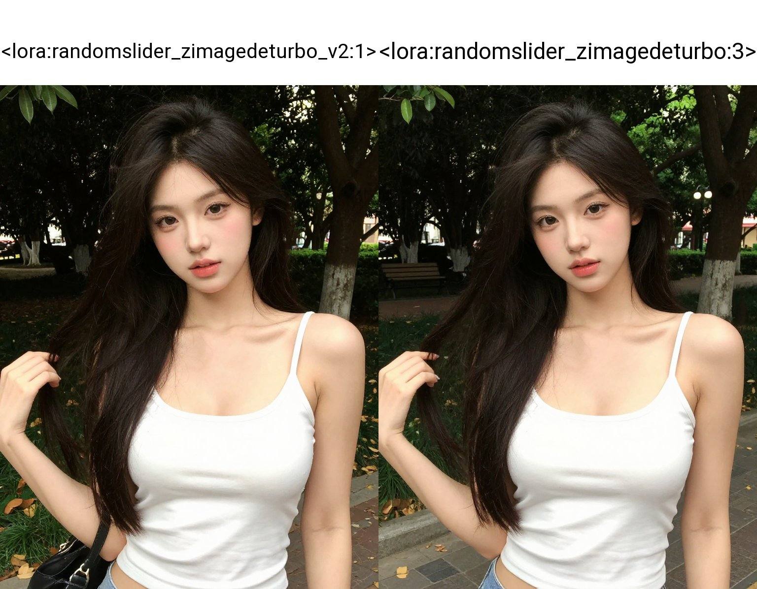 1girl,  street,  cleavage on Tensor.Art