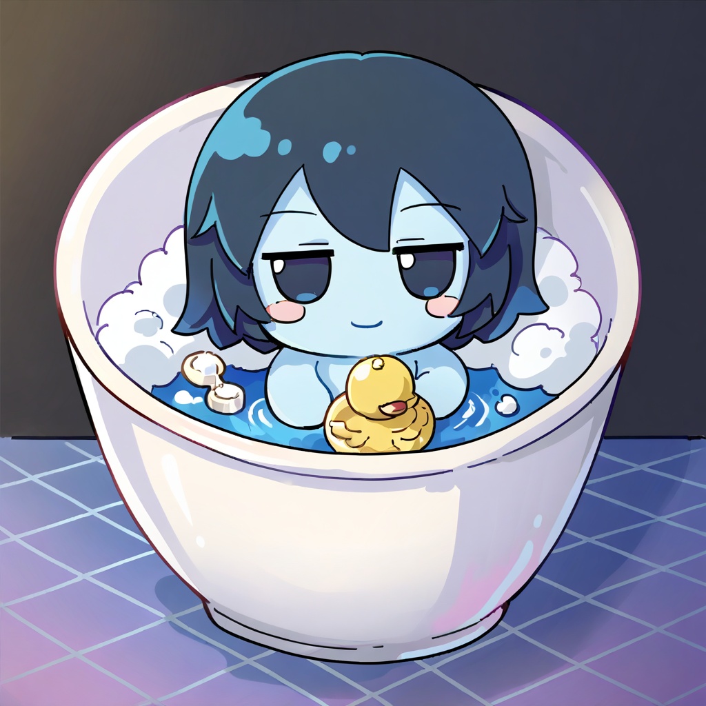 1girl,  fumo doll,  chibi on Tensor.Art