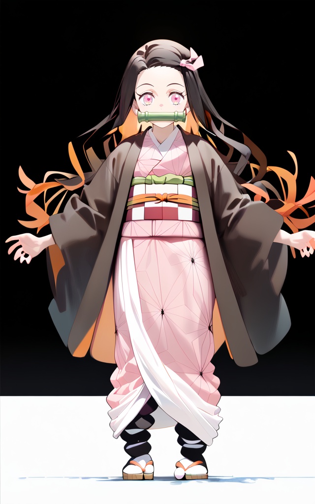 【鬼灭之刃-Kimetsu no Yaiba】祢豆子-Kamado Nezuko by Tangerboom on Tensor.Art