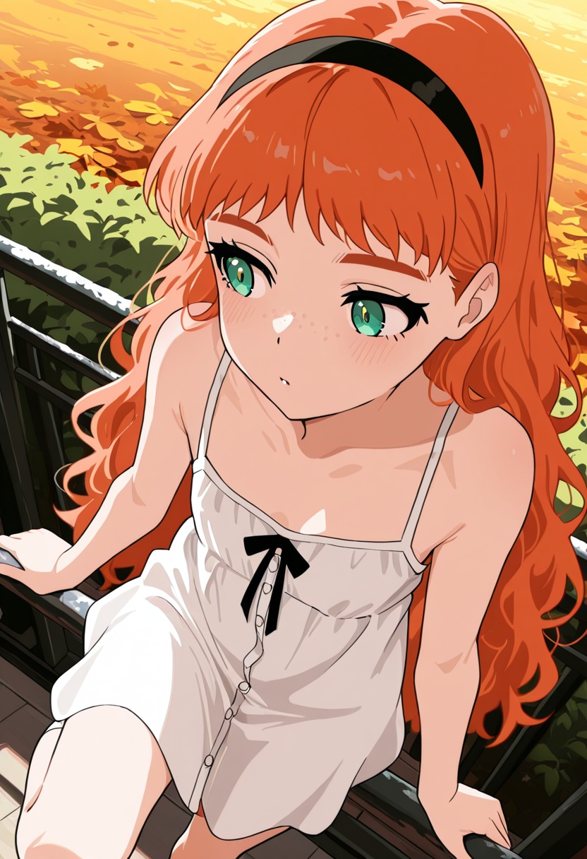 1girl,  solo,  frill wep on Tensor.Art