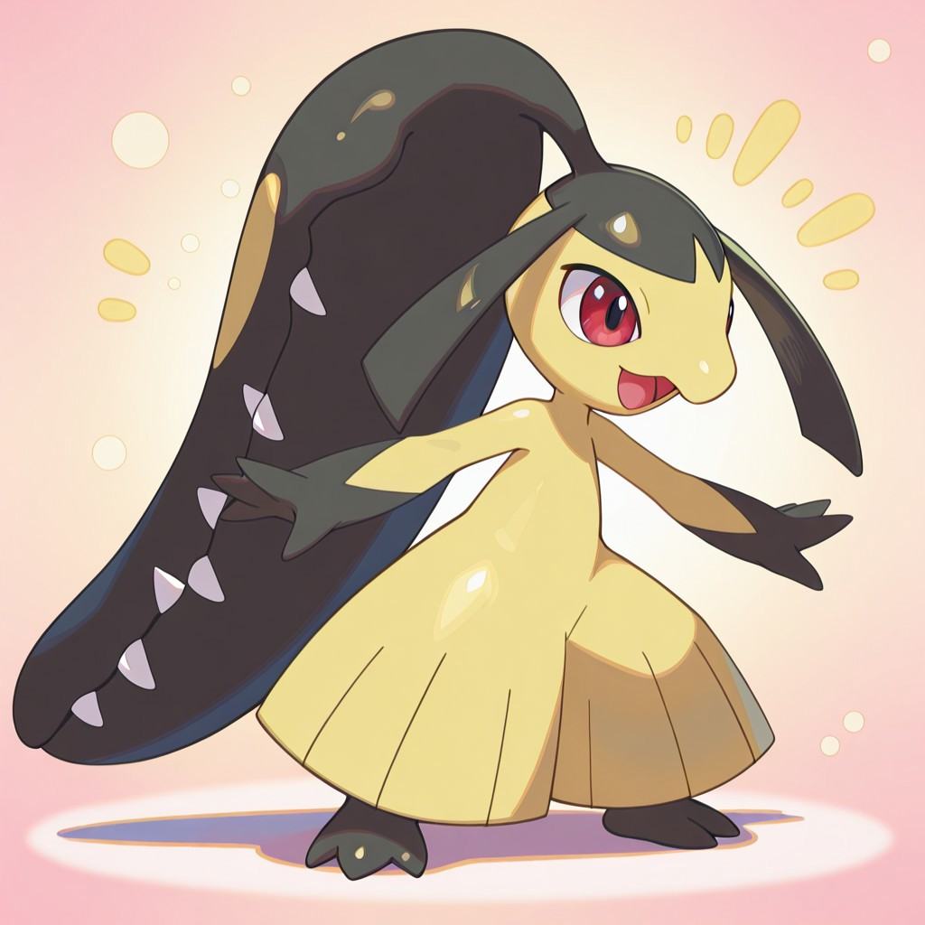 mawile,  pokemon (creature),  light yellow body on Tensor.Art