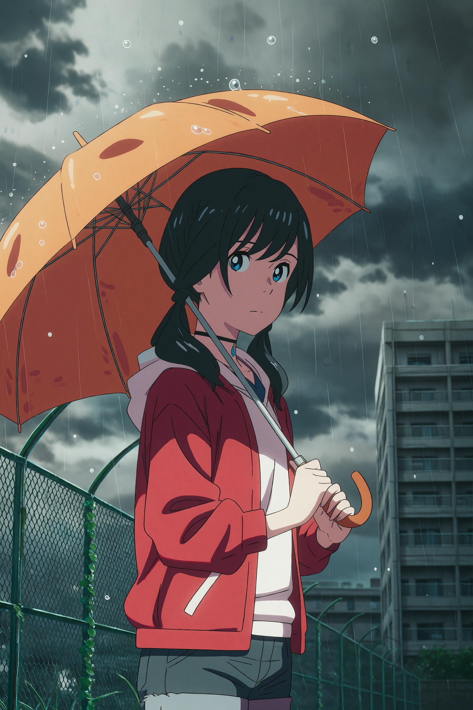 Shinkai Makoto Style,  Weathering With You Style,  Amano Hina on Tensor.Art