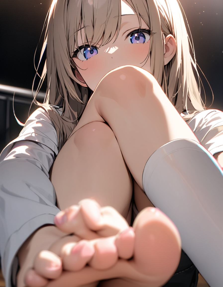 masterpiece,  best quality,  portrait photo of a 18 years old j-pop girl sitting on the floor on Tensor.Art