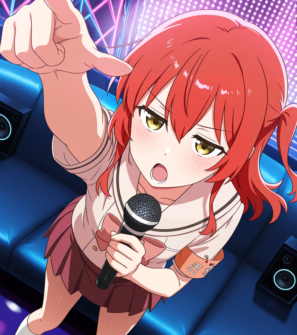 1girl,  kita_ikuyo,  hair between eyes on Tensor.Art