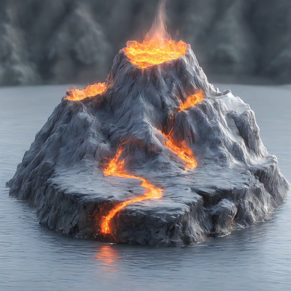 volcano,<lora:lora-000008.by_tusi:1>,