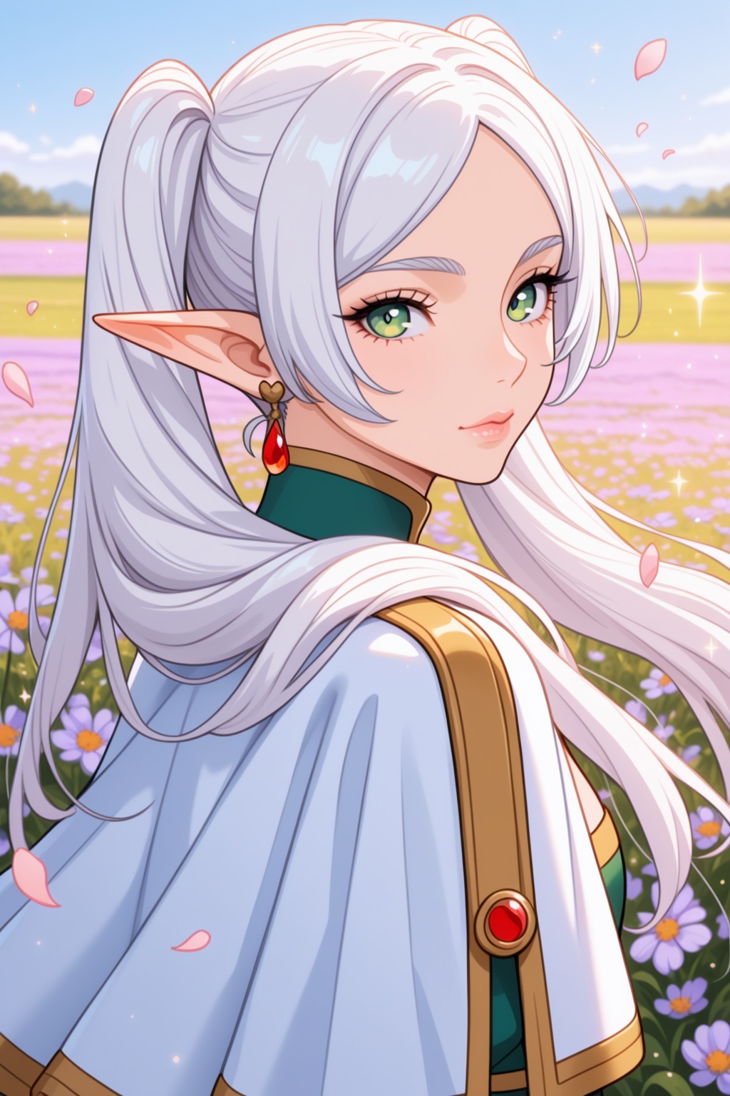 1girl,  elf,  pointy ears on Tensor.Art