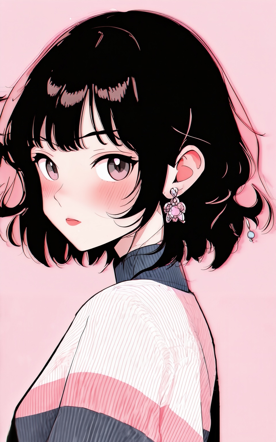 anime style,  1girl,  looking at viewer on Tensor.Art