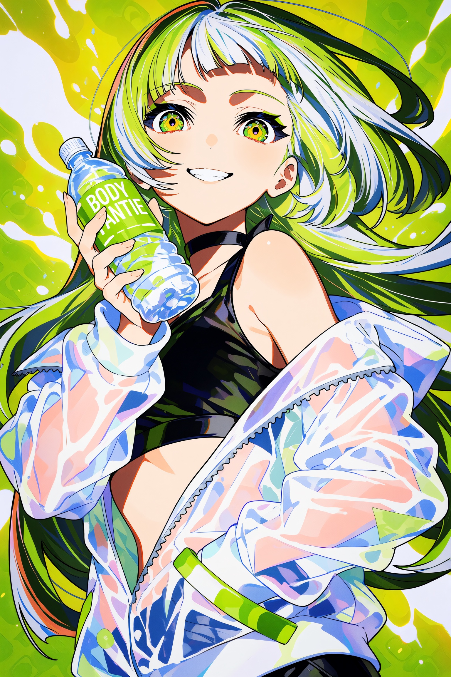 1girl,  solo,  smile on Tensor.Art