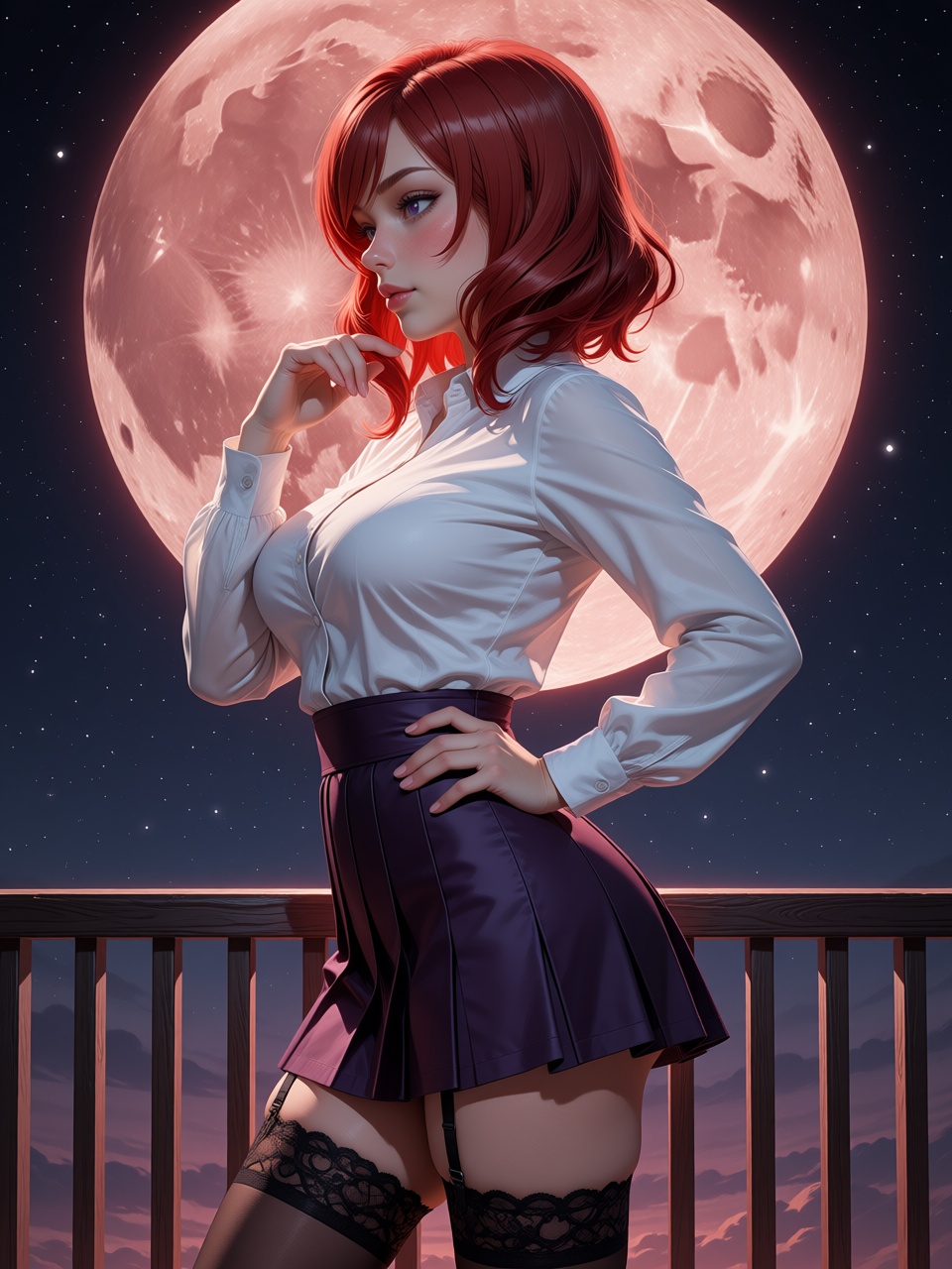 nishikino maki,  1girl,  solo on Tensor.Art