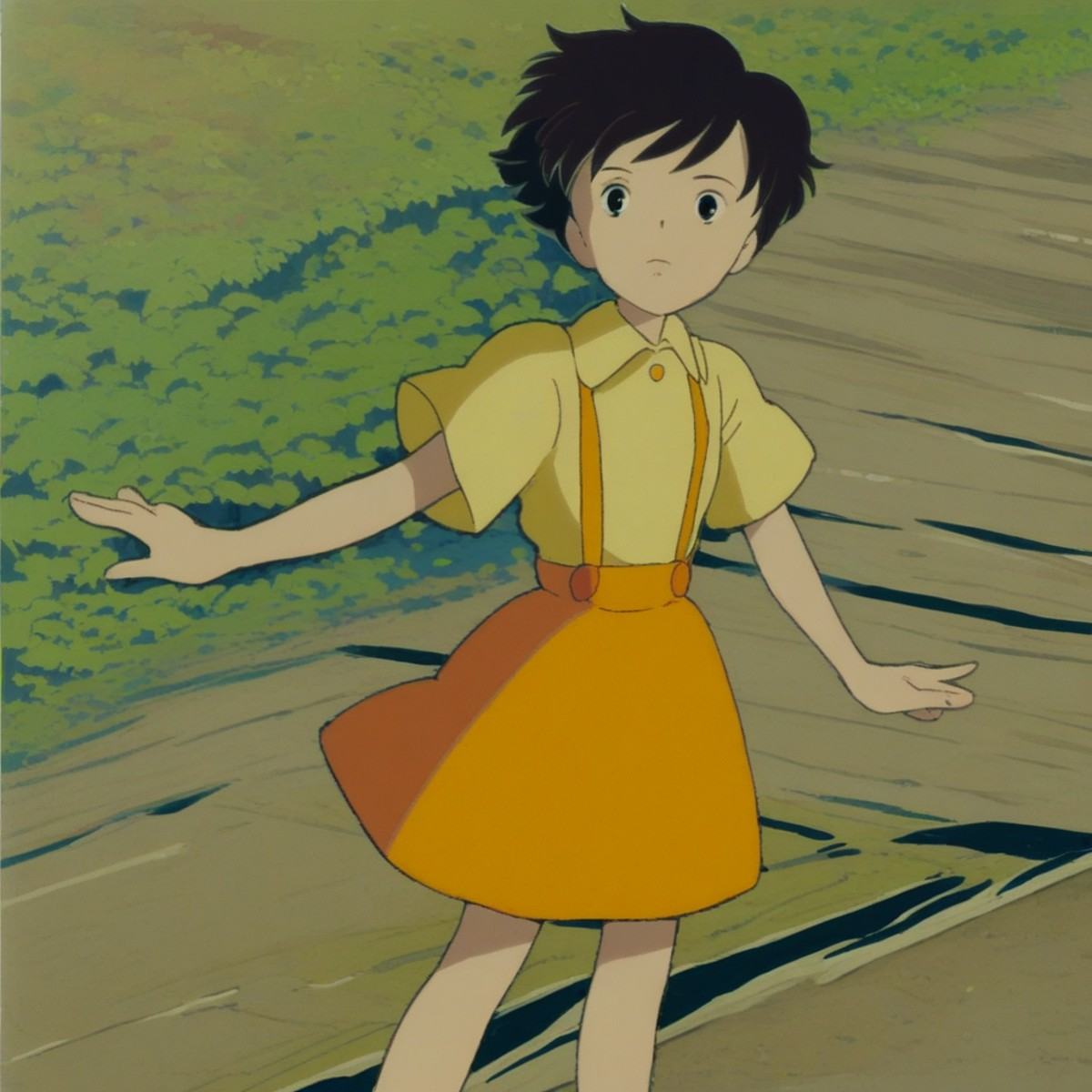 score_9,  solo,  Satsuki_Kusakabe on Tensor.Art