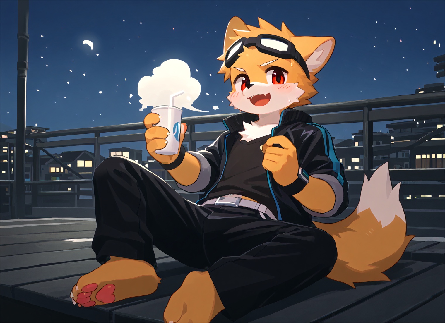 1boy,furry,