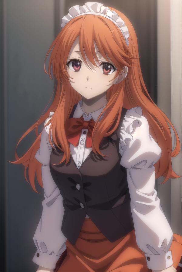 yuuashikaga,  ,  yuu ashikaga crossdress maid on Tensor.Art