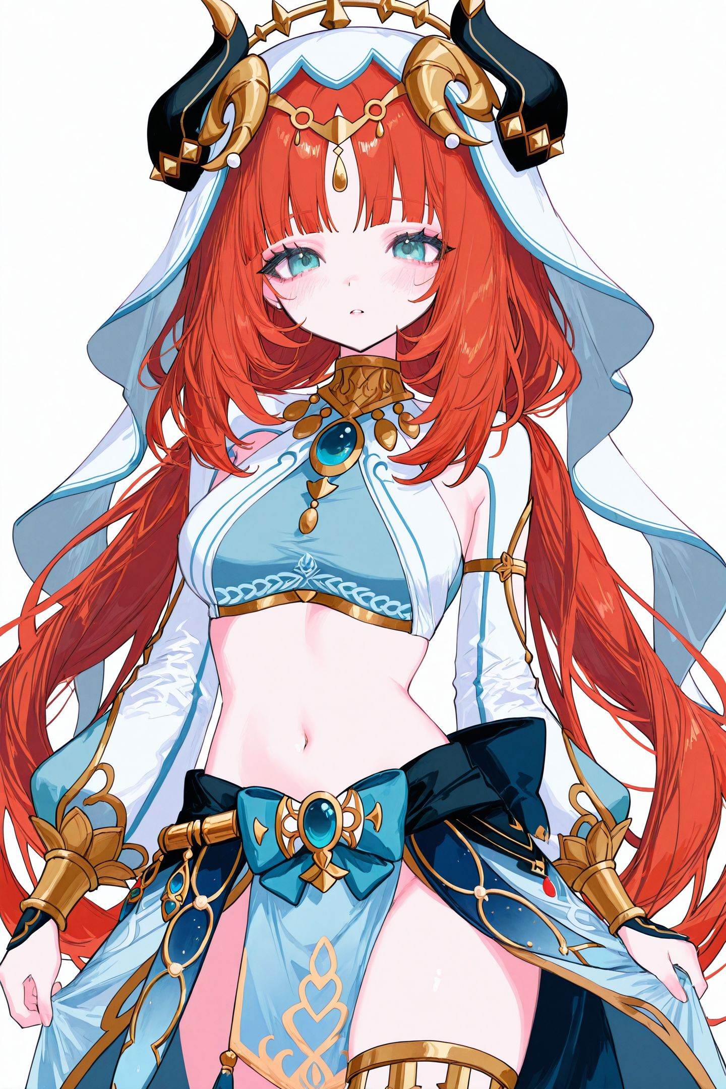 inuwoartwork Style,  nilou \(genshin impact\),  1girl by flyx3 on Tensor.Art