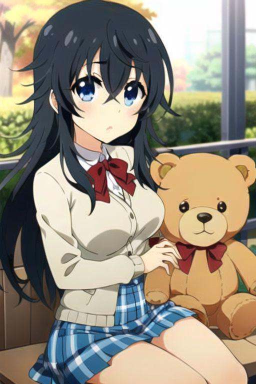 (masterpiece),  ako tamaki,  long hair on Tensor.Art