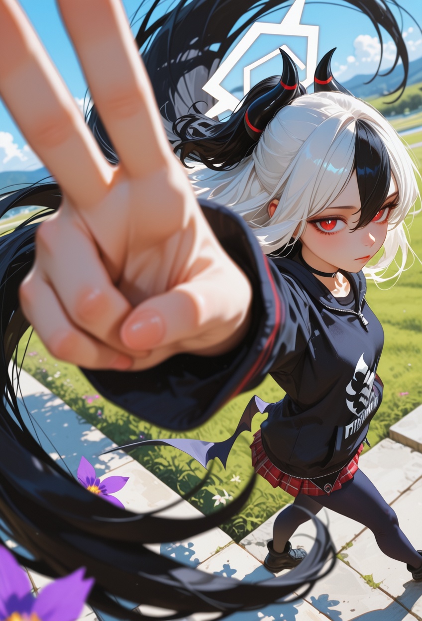kayoko_\(blue_archive\),  1girl,  school_uniform on Tensor.Art