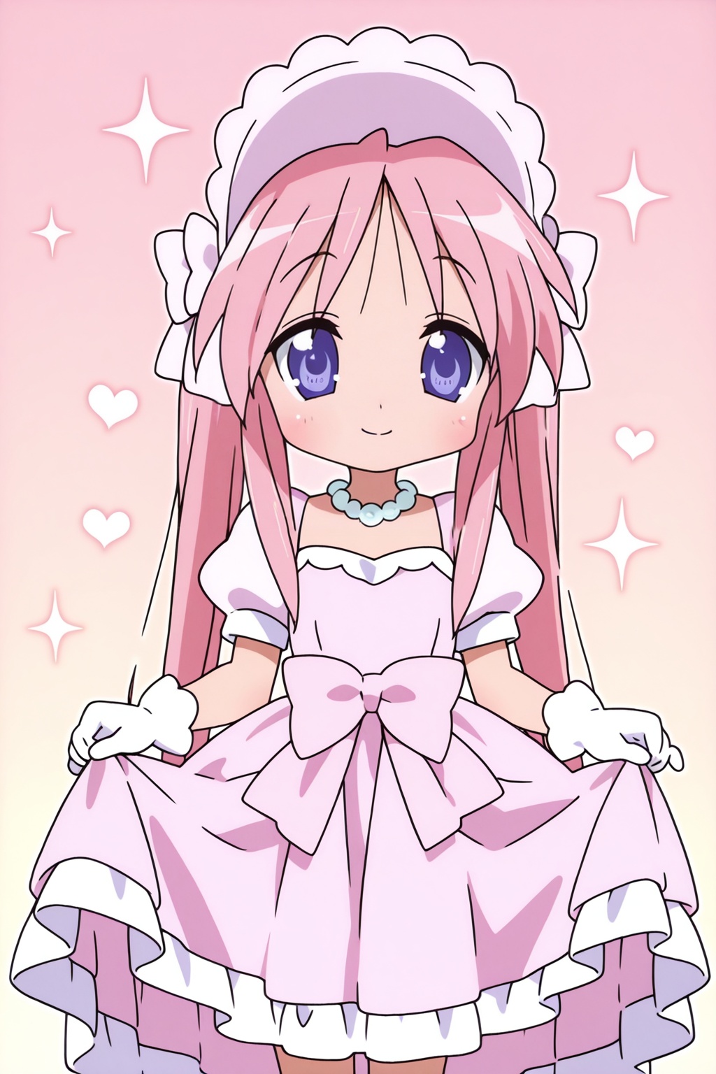 LuckyStar,  1girl,  dress on Tensor.Art