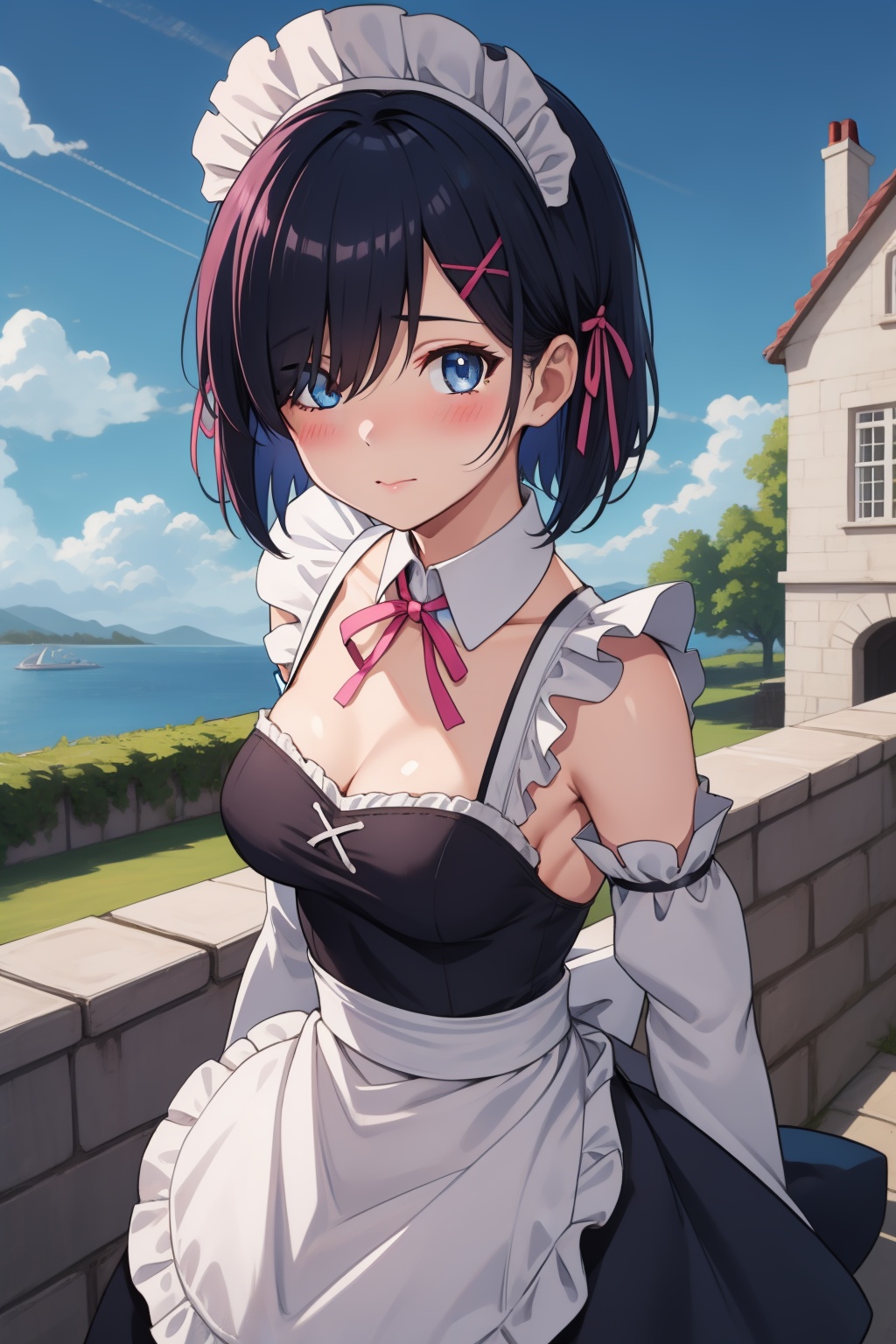 1girl,  solo,  breasts on Tensor.Art