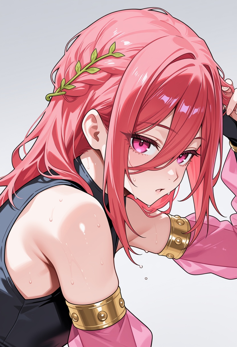 hyoma_chigiri,  1boy,  red hair on Tensor.Art
