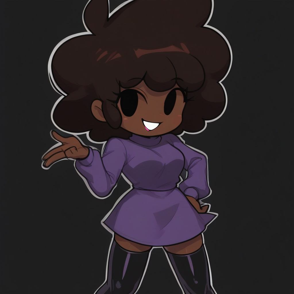 1girl,  solo,  thighhighs on Tensor.Art