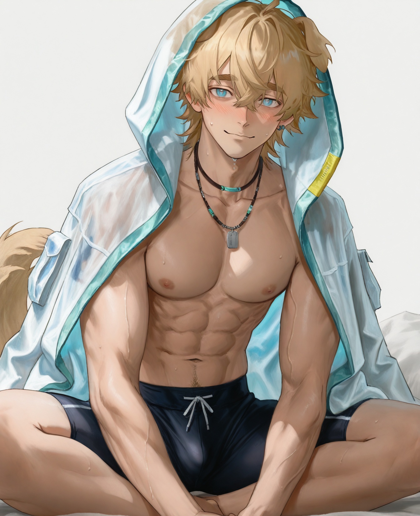 1boy,  solo,  tequila \(arknights\) on Tensor.Art
