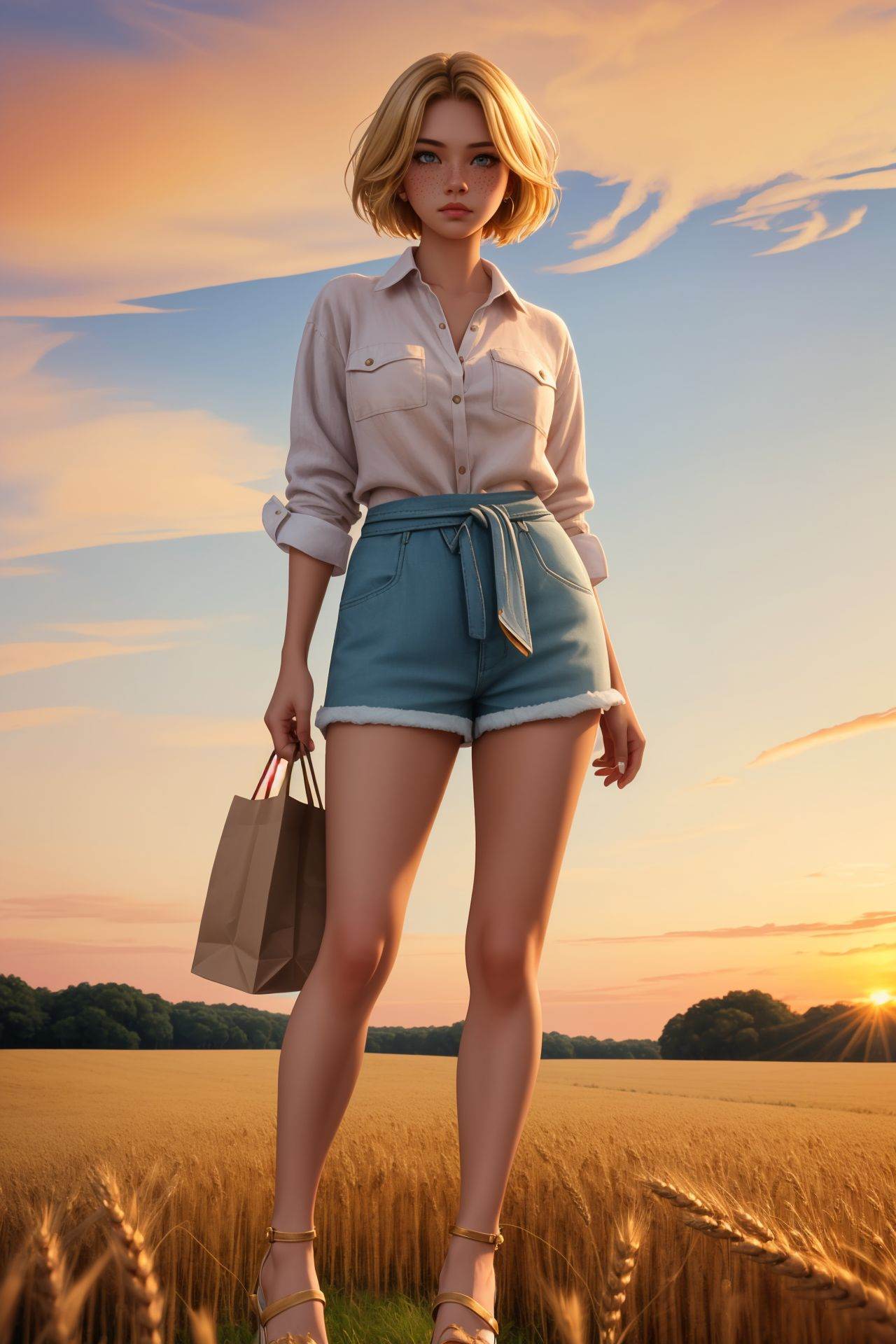 1 girl,  solo,  beautiful on Tensor.Art