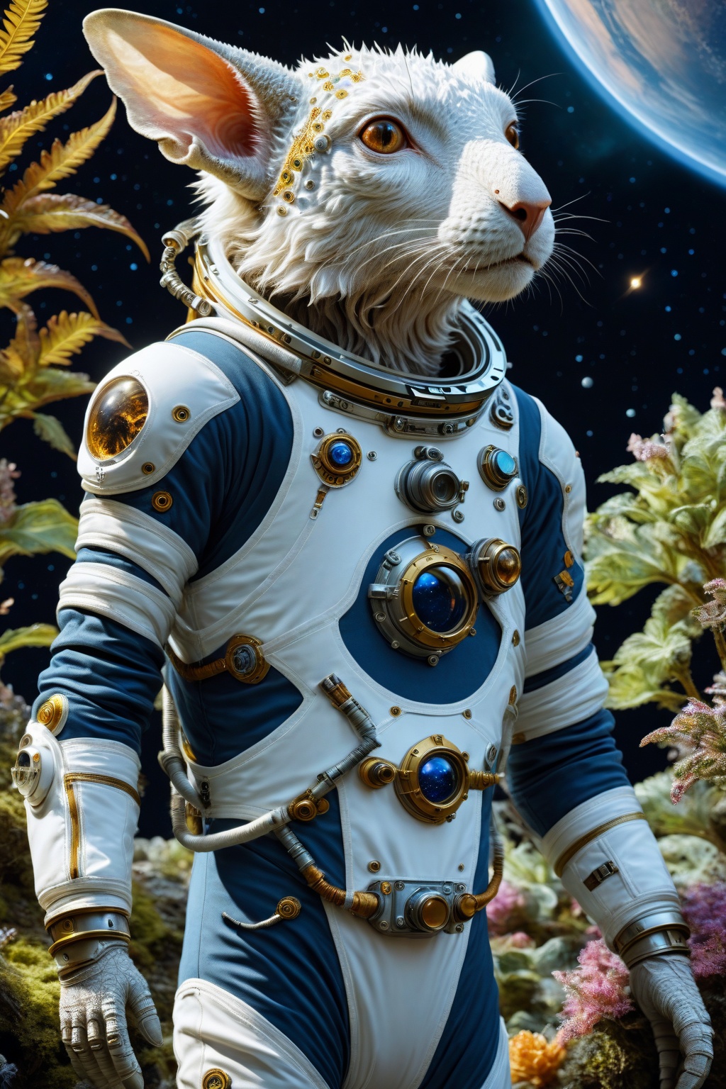 XCYP,Fantasy Creatures,One Astronaut,Ultra High Resolution,32K UHD,Best Quality,Masterpiece,