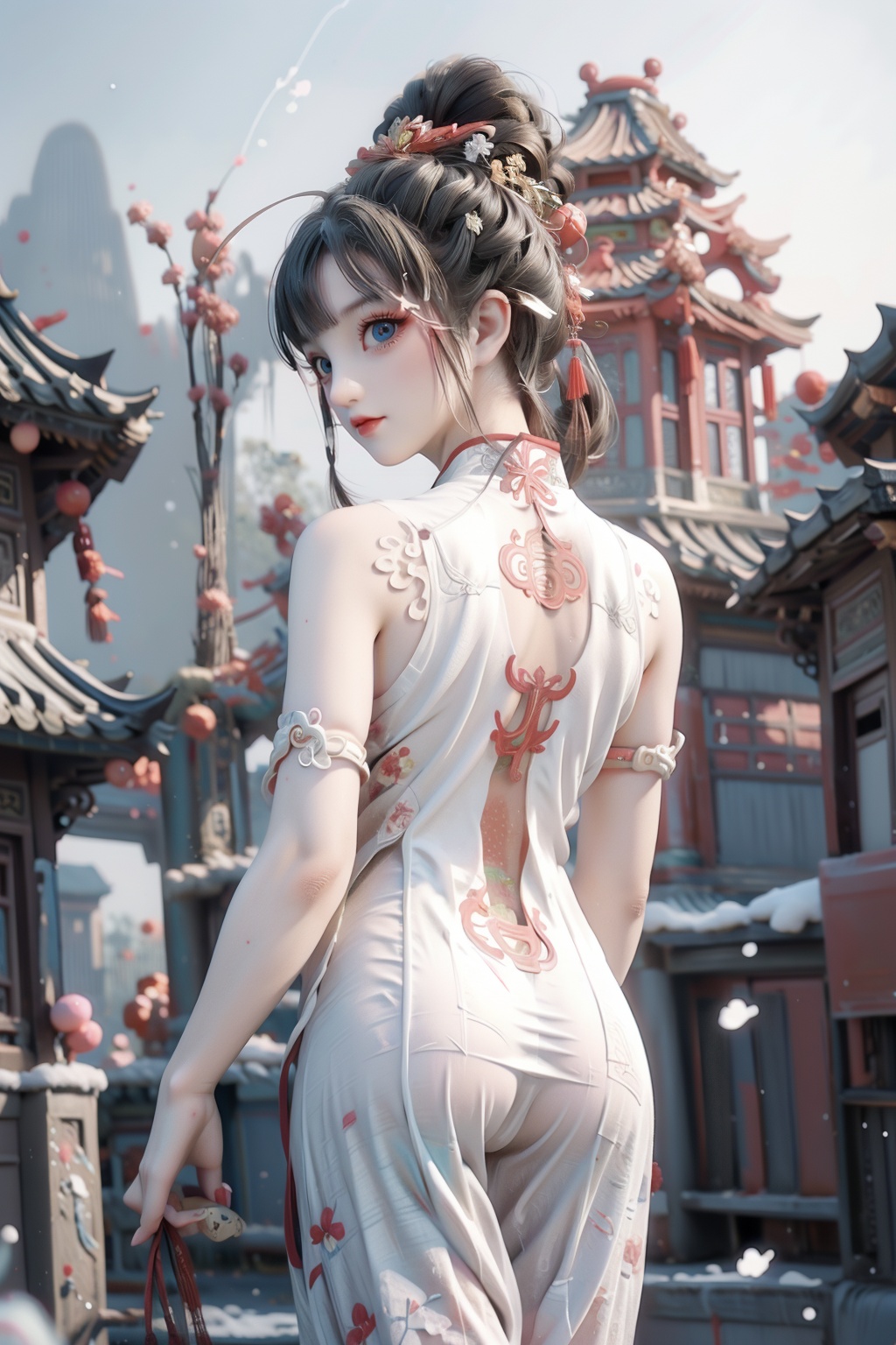 (an extremely delicate and beautiful),  ((masterpiece)),  (((best quality))) on Tensor.Art