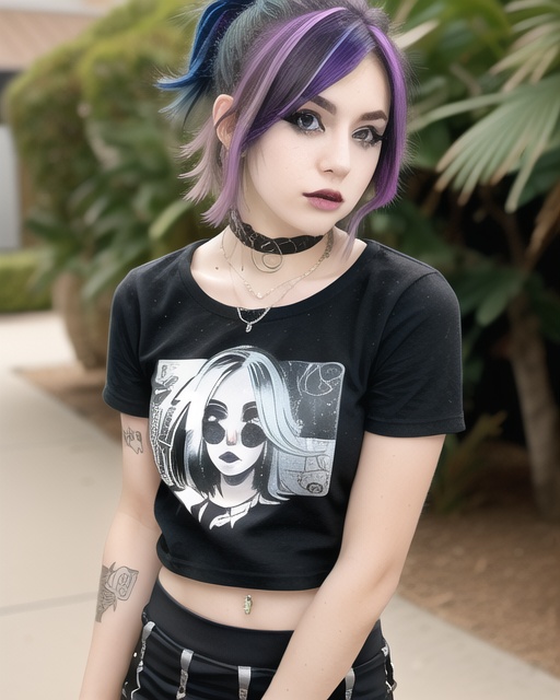 solo,  random girl,  random makeup on Tensor.Art