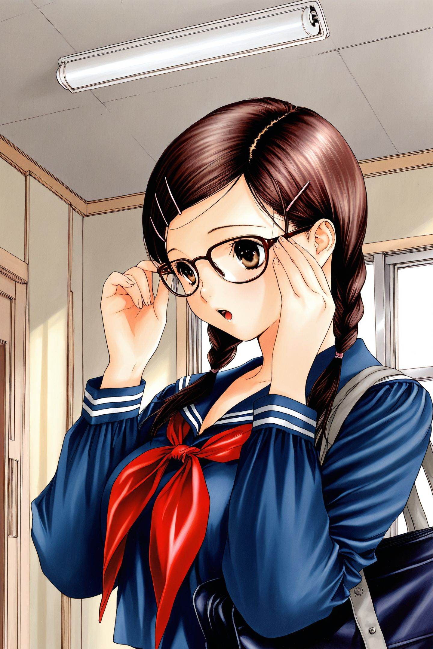 Mizuki Kawashita Style,  Toujou Aya,  1girl on Tensor.Art